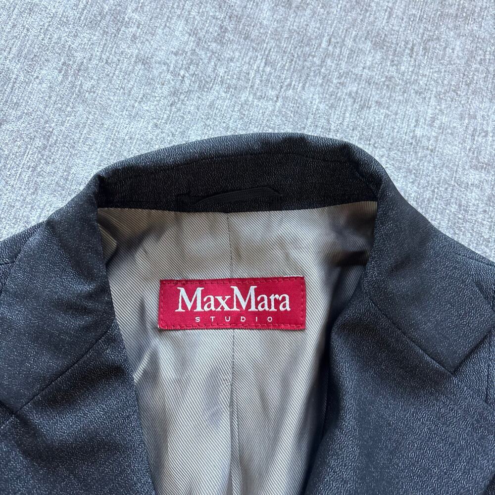 Max Mara Dark Grey Women’s Tailored Suit - Picture 2 of 9